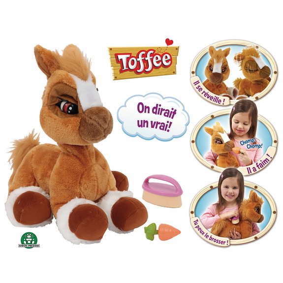 Peluche interactive Mon poney Toffee