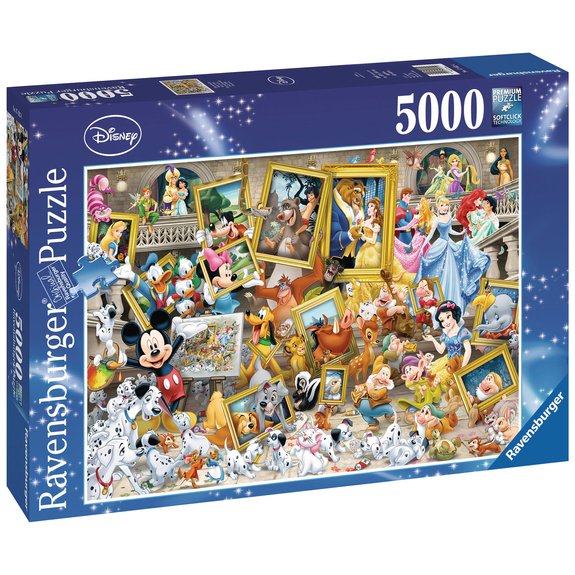 Puzzle 5000 pièces Mickey L'artiste