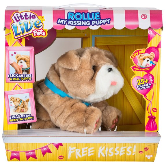 Little live Pets Kissing Rollie - Chien interactif