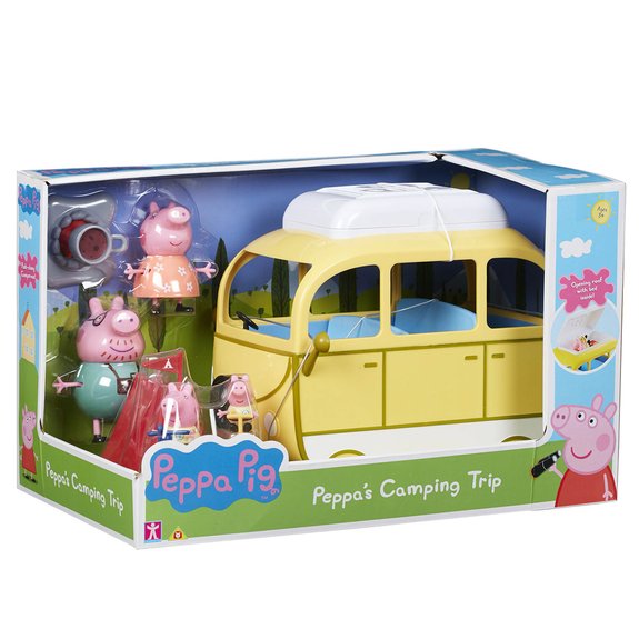 Peppa Pig - Le Camping-car avec tente et 4 personnages