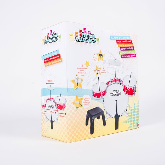 Batterie et tabouret