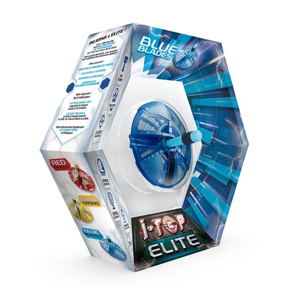 Toupie I-top élite bleue