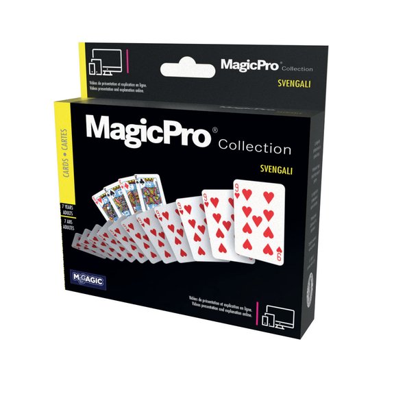 Cartes Magie Svengali 