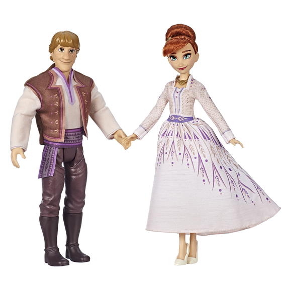 Disney La Reine des Neiges 2 : Poupées mannequins Anna et Kristoff