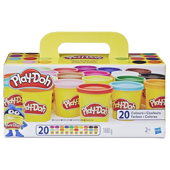 Coffret de 20 pots de pâte à modeler Play-Doh