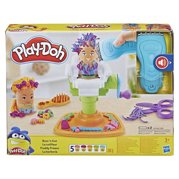 Coffret de pâte à modeler : le nouveau coiffeur