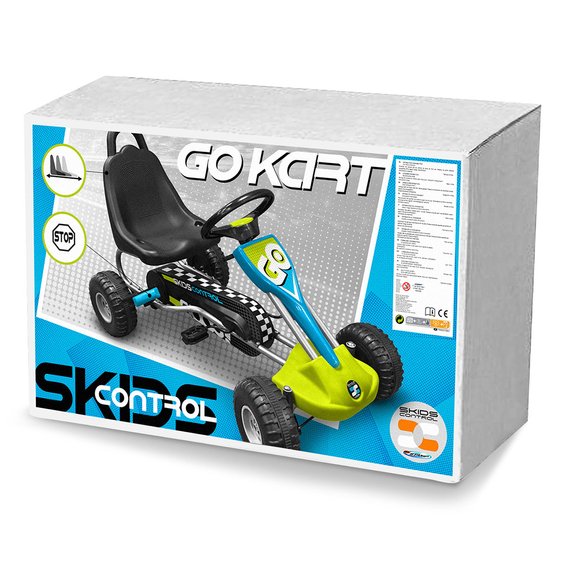 Go Kart à pédales Skids Control 89 x 52 cm