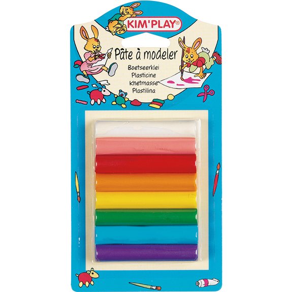 Pâte à modeler 8 bâtons