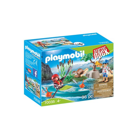 StarterPack Sportifs et kayak Playmobil 70035
