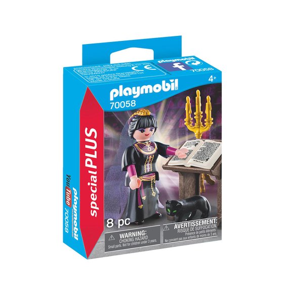 Magicienne et grimoire Playmobil Special Plus 70058