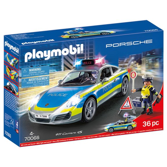 Porsche 911 Carrera 4S Police Playmobil 70066