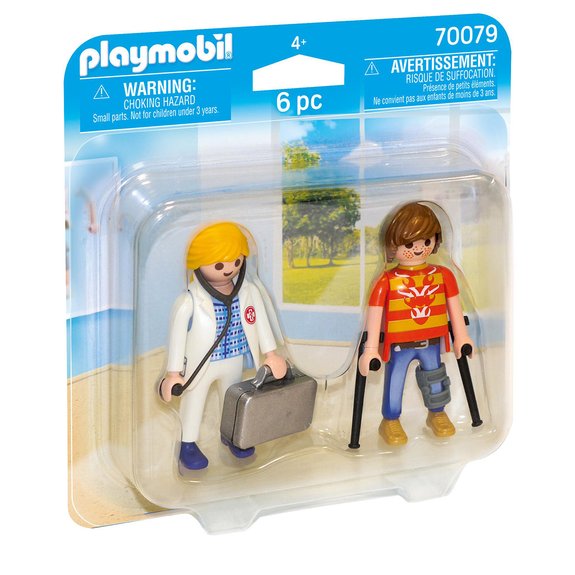 Médecin et patient Playmobil City Life 70079