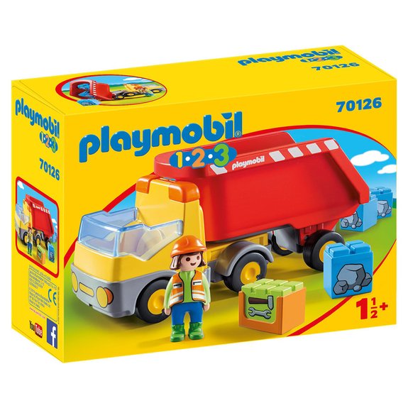 Playmobil Camion benne 1.2.3 70126