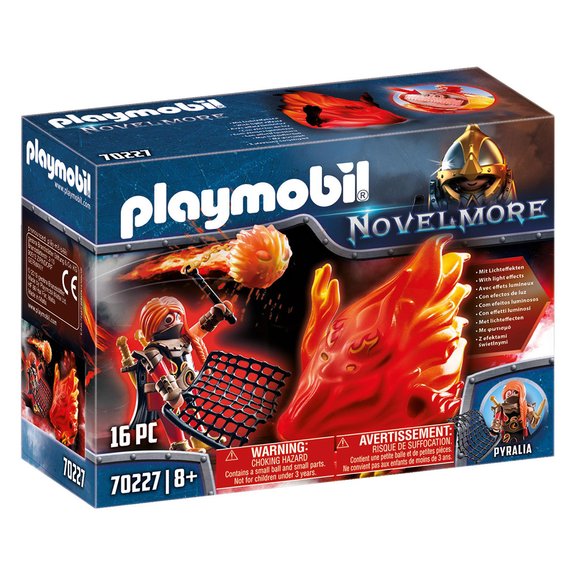 Burnham Raider et fantôme du Feu Playmobil Novelmore 70227