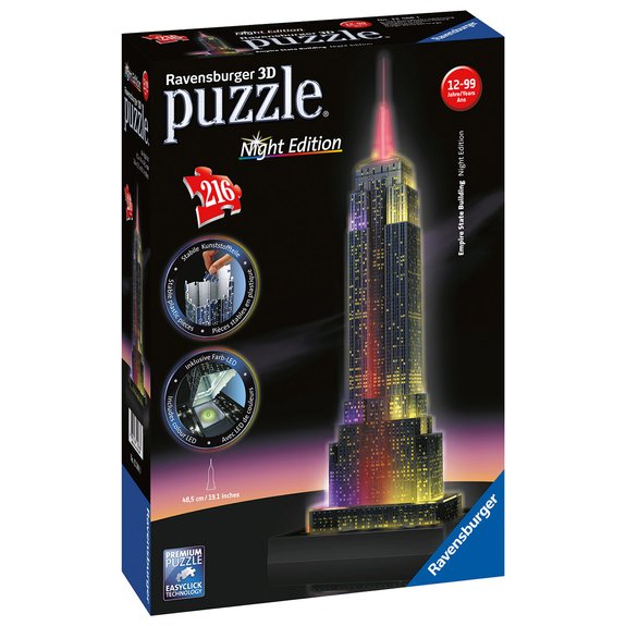 Puzzle 3D Empire State Night