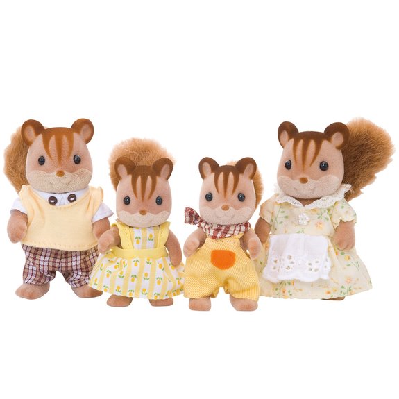 Famille écureuil roux - Sylvanian Families 3136