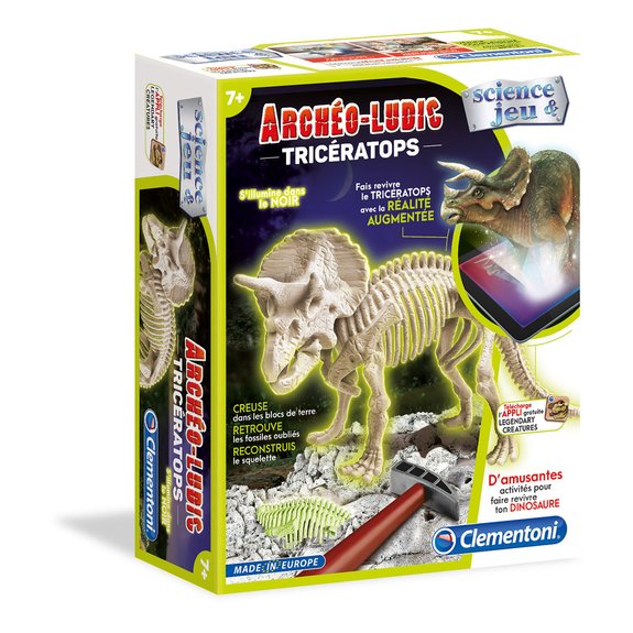 Archeo Ludic Triceratops Phosporescent