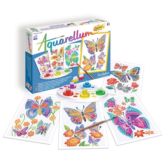 Aquarellum Junior Papillons & Fleurs