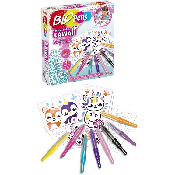 Blopens Set D Activites Kawaii Dessin La Grande Recre