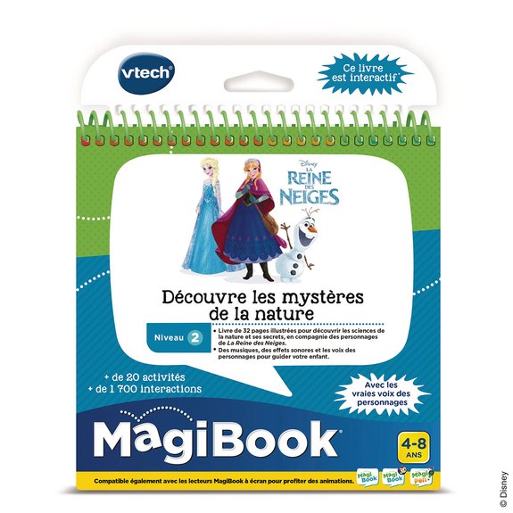 VTech MagiBook - Livre éducatif La Reine des Neiges