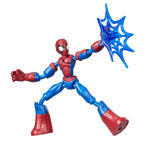 Marvel Spiderman - Figurine Bend and Flex 15 cm avec accessoires