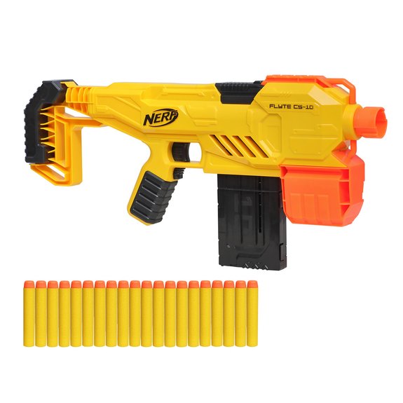 Blaster motorisé Nerf Alpha Strike Flyte CS-10