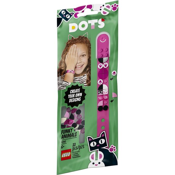 Le bracelet Animaux rigolos LEGO DOTS 41901