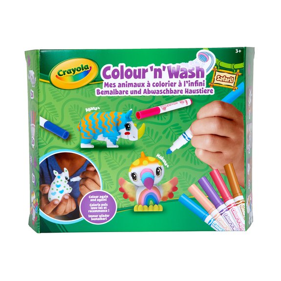 Kit Color'n wash Pets Safari
