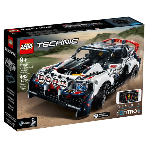 La voiture de rallye contrôlée LEGO Technic 42109