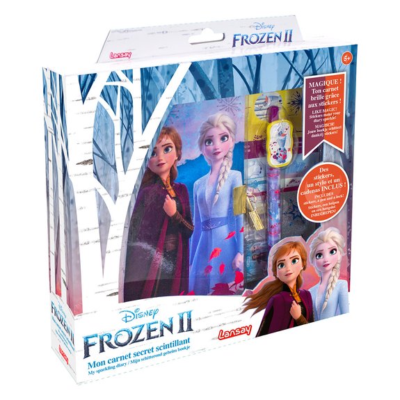 Carnet scintillant La Reine des Neiges 2