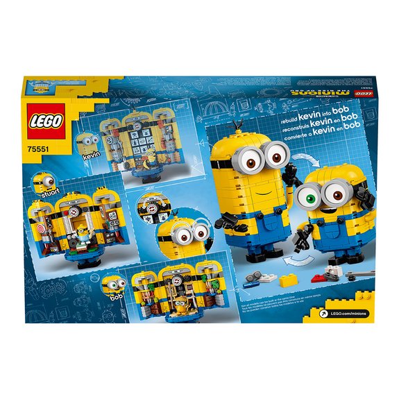 Les maxi-Minions et leurs repaires LEGO Minions 75551