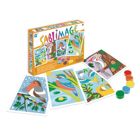 Sablimage oiseaux