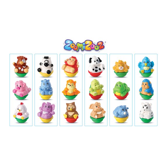 Tube trio animaux culbuto Zoomizooz