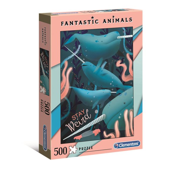 Puzzle Fantastic Animal 500 pièces - Narval
