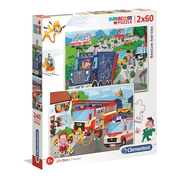 SuperColor 2x60 pièces - Véhicules de secours