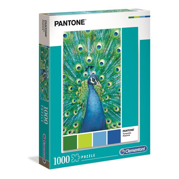 Clementoni - Puzzle Pantone 1000 pièces - Goji Berry