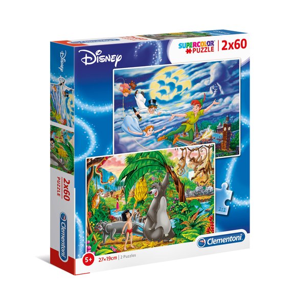 SuperColor 2x60 pièces - Disney Classic