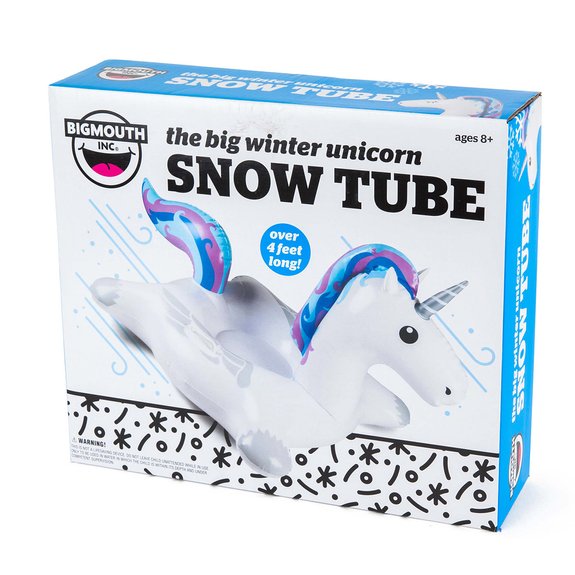 Luge gonflable Licorne