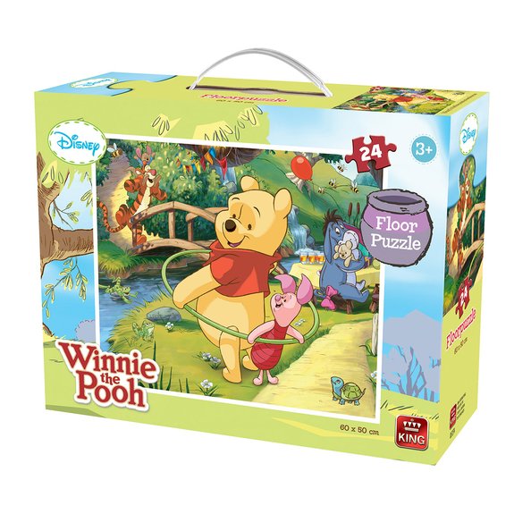 Puzzle de sol 24 pièces King Disney - Winnie L'ourson