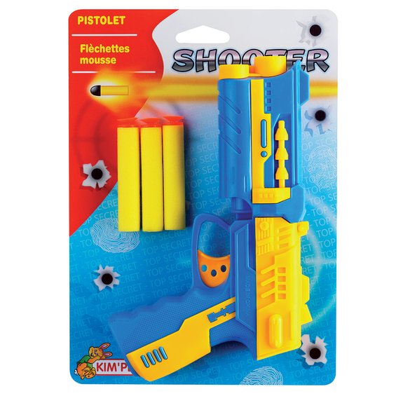 Pistolet Fléchettes mousse