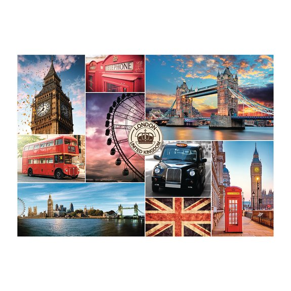 Puzzle 1000 pièces Visite de Londres