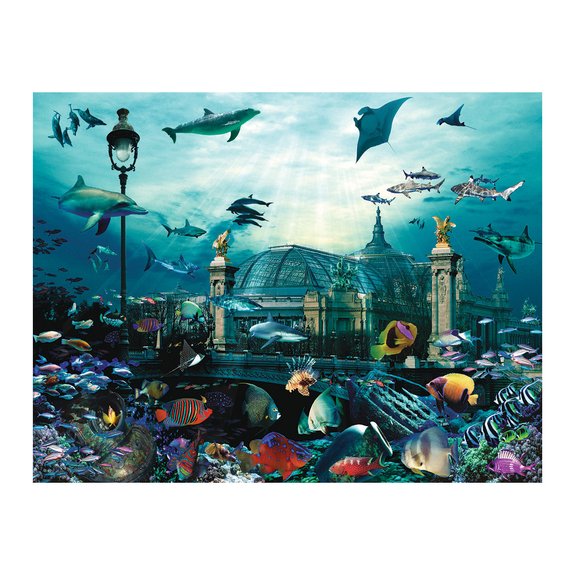 Puzzle 2000 pièces Grand Palais Aquarium