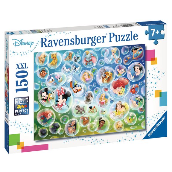 Puzzle 150 pièces - Bulles de savon amusantes Disney