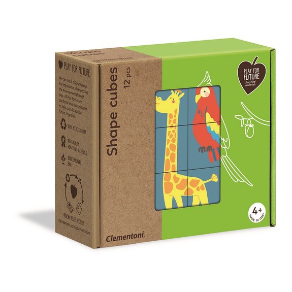 Shapes Cubes - Animaux