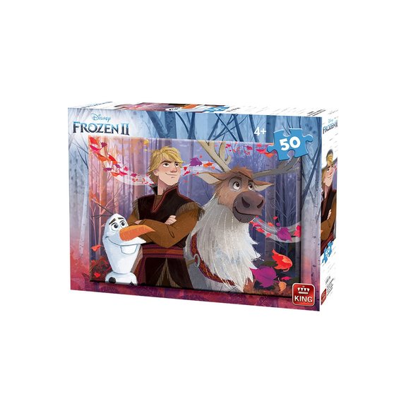 Puzzle 50 pièces King - Disney La Reine des Neiges