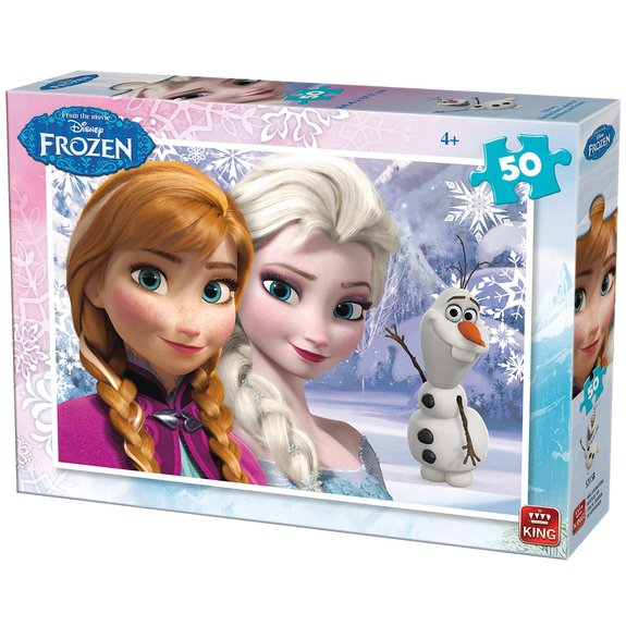Puzzle 50 pièces La Reine des Neiges