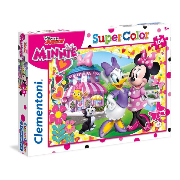 Puzzle SuperColor 104 pièces - Minnie Happy Helpers