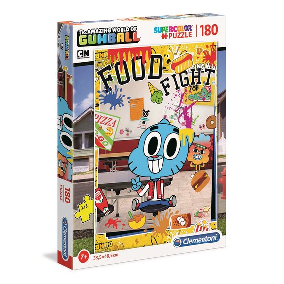 Puzzle SuperColor 180 pièces - Gumball