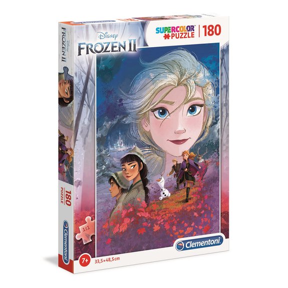 Puzzle SuperColor 180 pièces - La Reine des Neiges 2