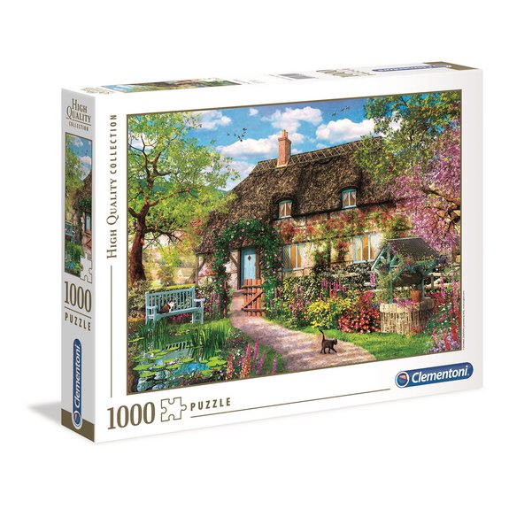 Puzzle High Quality 1000 pièces Le vieux cottage